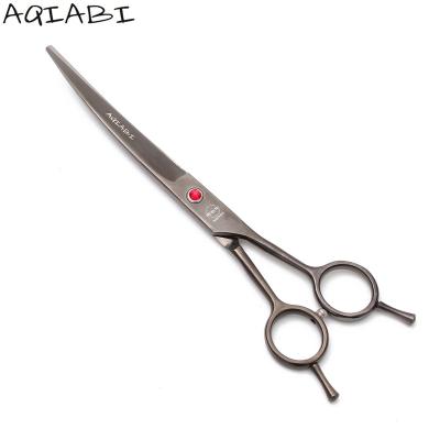 China AQIABI Japanese Stainless Dog Viable Scissors 8