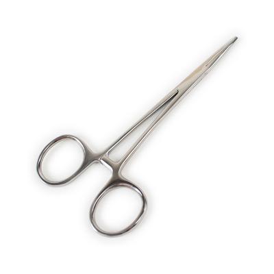 China Surgical Instruments Viable Reusable Halsted Forceps Hemostatic Mosquito Forceps Curved Jaw for sale