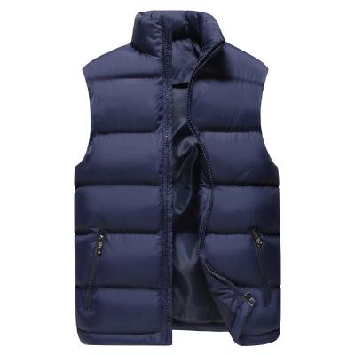 China Sustainable Mens Quilted Work Sleeveless Casual Travel Winter Padded Vest Outdoor Vest for sale