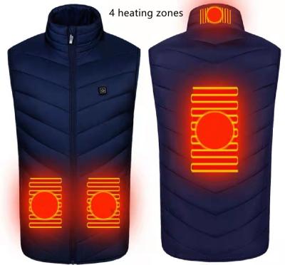 China Winter QUICK DRY Battery Operated Vest USB Smart Heated Vest for sale