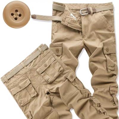 China Anti-Wrinkle Mens Khaki Cotton Formal Pants Work Office Trousers for sale