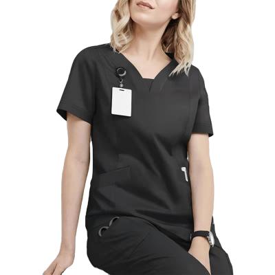 China High Quality Custom Cotton Nursing Hospital Scrubs Uniform For Nurse for sale