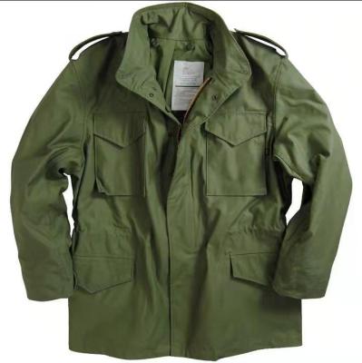 China Olive Green Military M65 Jacket M65 Field Jacket Loreng American Water Repellent for sale