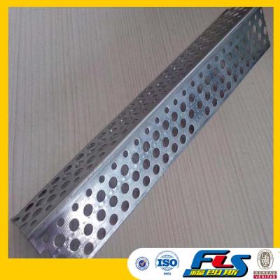 China Galvanized Perforated Corner Plate Metal Bead For Wall Plastering for sale