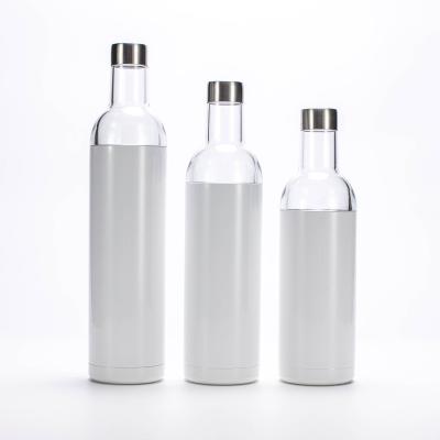 China PORTABLE Hot Sale 2023 Gift Wine Tumbler Vacuum Flask Beer Bottle Stainless Steel Wine Tumbler Bottle with High Quality for sale