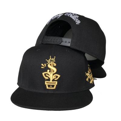 China OEM factory supply hip hop snapback 3D embroidery logo strapback hat JOINT hat, wholesale 3d letters cotton embroidered sports hats for sale