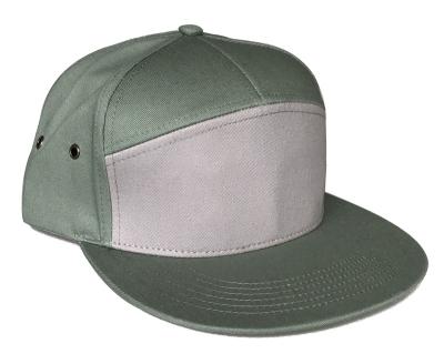 China COMMON Flat Brim 5 Panel Gorras Style Back Strap Metal Buckle Blank Snapback Hat, Empty Hat Strap, 7 Panel Hat Snapback Camper Hats for sale