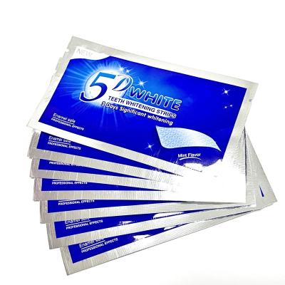 China For Home Use Private Label Teeth Whitening Strips Dental White Strips for Home Use 7Pack for sale