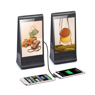 China NFC / Radar / Lock / 4G Sensor 8 Inch Android 8.1 Restaurant Table Advertising Menu Display With Charging Station for sale