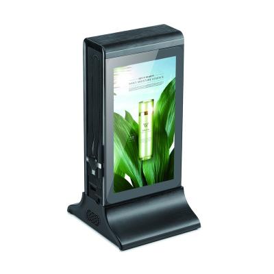 China 7 inch screen single screen food call waiter restaurant menu display table advertising player NFC/Radar sensor/lock for sale