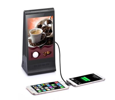 China Fast Charging Support FYD-868PX 20800mAh Restaurant Table LCD Display Menu Power Bank for sale