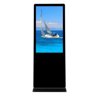 China 49 Inch Indoor Digital Signage LCD Advertising Display Floor Standing Digital Kiosk Screen For Advertising for sale