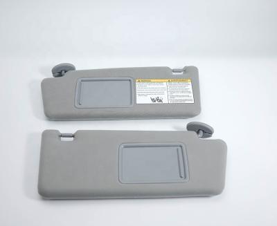 China Original Style Left Driver & Right Passenger Side Gray Sun Visor For Toyota Tacoma 2005-2015 74320-04181-B1 74310-04081-B0 for sale