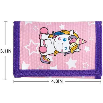 China Cheap Wallets Selling Kids Small Waterproof Wholesale Hot Magic Sticker Wallets Cheap Wallets For Girls for sale