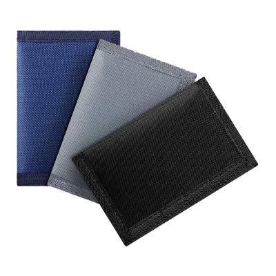 China Cheapest Wholesale Wallet Men's Customized Hot Selling 420D Oxford Waterproof Travel Sports Simple Wallet for sale