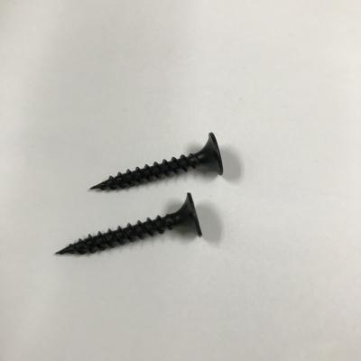 China Flat Bugle Head Black Phosphate Good Quality Used On Keels Steel Gypsum Board Screws for sale