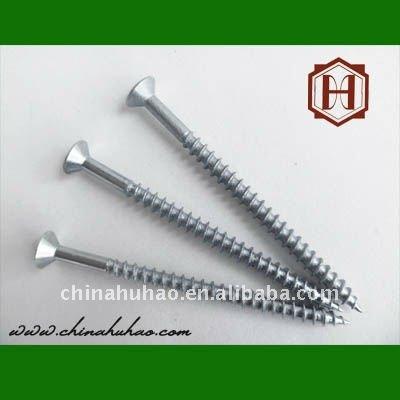 China wholesale csk chipboard screw wood screw manufacturer tianjin huhao deck screw all sizes for sale