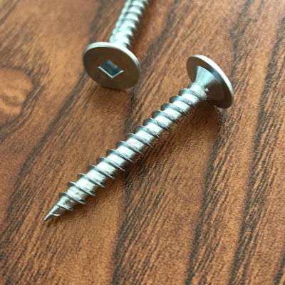 China Pan Factory Directly Supply Quality Advantage Customized Galvanized Square Head Tapping Screw for sale