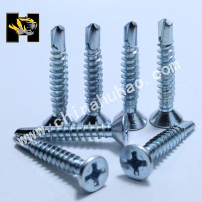 China Flat Made In China Top Quality Flat Head Type BK Phillips Z/P Self Drilling Screws for sale