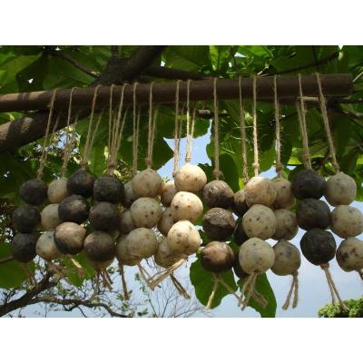 China Private Label Mugwort Shape Soap Base Handmade Cleansing Wild Balls for sale