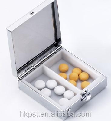 China Metail ABS / Wholesale Square Metal Pill Box for sale