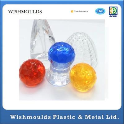 China Single / Multi Cavity Glass Acrylic Molding Plastic Parts Injection Moulding Process for sale