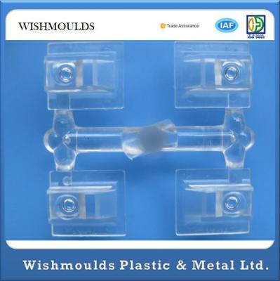 China Polycarbonate Material PC Clear Plastic Injection Molded Parts High Glossy for sale