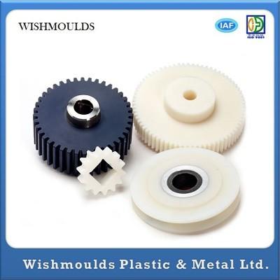 China PA66 Precision Industrial Plastic Parts By Plastic Prototype Injection Molding for sale