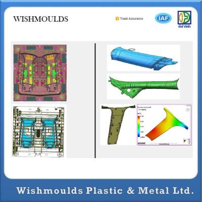 China Custom Plastic Mould Maker Service 3D STP File For Prototype Injection Molding for sale