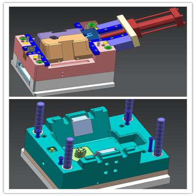 China Plastic Injection Mould Design For Custom Parts Tooling With Threads In STP File for sale