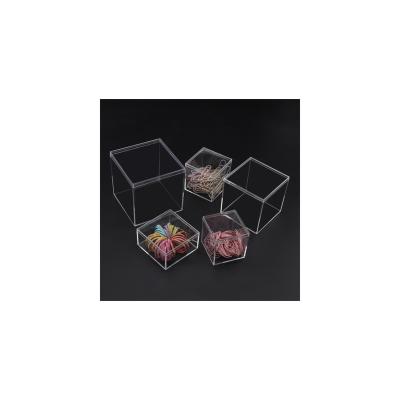 China Modern Customized Carbide Transparent Plastic Package Boxes Mini Box For Tools Paper Clip Pins Package Storage Case for sale