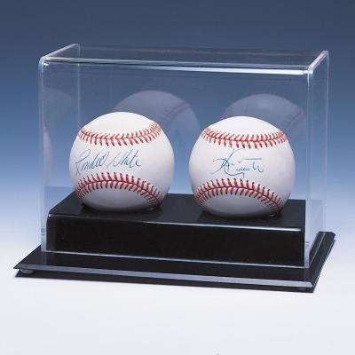 China Baseball stand showcase/customized modern plexiglass cube basketball acrylic stand/clear acrylic soccer display box for sale