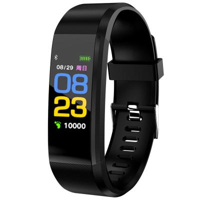 China Hot Wristband 115Plus Touch Screen Mobile Phone Message Alert Call Alert Smart Exercise Meter Smart Watch Present; present for sale