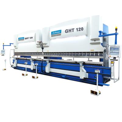 China Hotels CNC Tandem Sheet Metal Bending Machine 120ton GHT120-8000 for sale