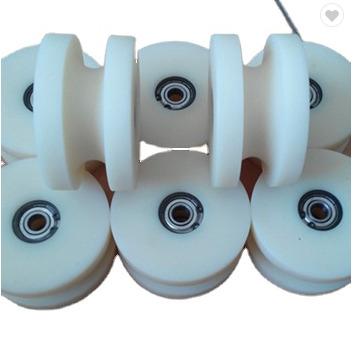 China Machinery Industry Plastic Roller Wheel Door Roller Small Plastic Nylon Wheel for sale