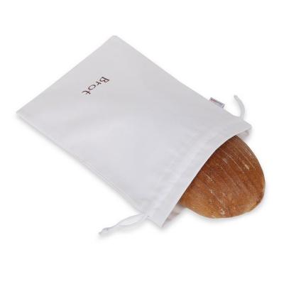 China Handled Cotton Organic Reusable Vegetable Bags for sale