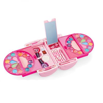 China Plastic Makeup Set Cosmetic Beauty Set For Kids , Makeup Toy For Girls for sale