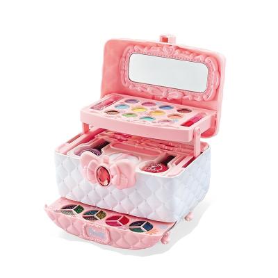 China New Product Plastic Makeup For Girls Children Make Up Kit Girl Real Pretend Play Makeup Toys For Toddler for sale