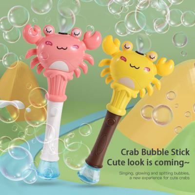 China Plastic Bubble Machine Crab Shape, Bubble Blower and Bathtub Toy Toys for sale