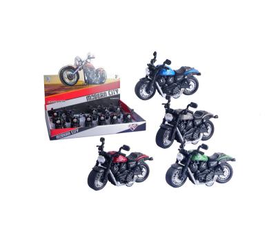 China Alloy Toy Cars Diecast Model Motorcycle Sound And Light Pull Back Car Model Toy Cars Kids Toys Collection for sale