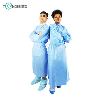 China Blue Disposable Body Protective Suit Multiple Choice Medical Gown Wholesale Medical Isolation Clothing For Safety for sale