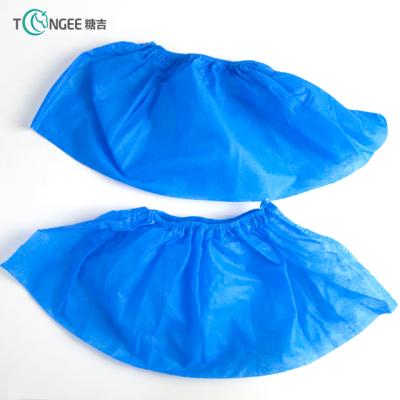 China Hot Selling Disposable Anti Slip Disposable Nonwoven Cloth Tongee Waterproof And Dustproof Medical Blue Tongee Cover for sale