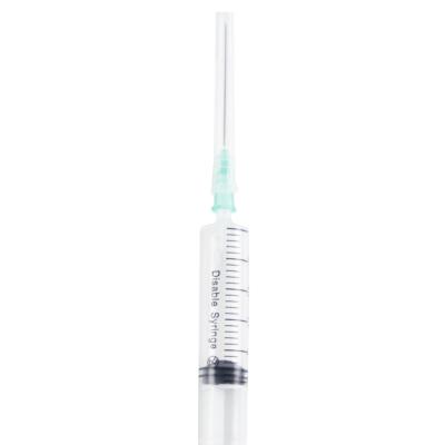 China Clinic Disposable Sterile Syringe With Needle Safety Wholesale Disposable Retractable Syringe With Needle for sale