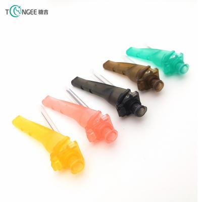 China Pharmacy Tongee Safety Needle 1ml Screw Mouth Safety Needle Combination Syringe Safety Needle for sale