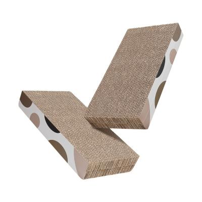 China Viable Recycled Corrugated Cardboard Cat Work Area Scratching Mail Toy Pad Lounge Cardboard Cat Work Area Cat Tree Scratcher for sale