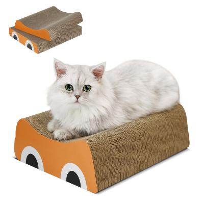 China High Quality Viable Pet Shop Corrugated Cardboard Cat Pet Play House With Scratches Cat Tree Stability Cat Furniture Toys for sale