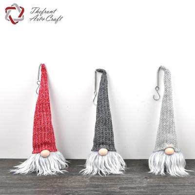 China Christmas Sewing Gnomes Christmas Decoration Yarn Long Hat Wool Cloth Hanging Bell for sale