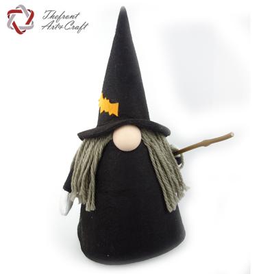 China Halloween decoration factory direct sales finely processed fabric handmade witch dolls for sale