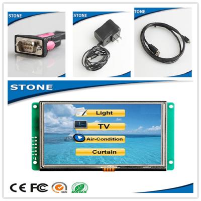 중국 500 Cd/m2 TFT LCD 터치스크린 8 인치 2.8W 낮은 힘 Consumpution 판매용