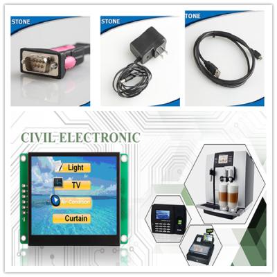 China Large LCD With MCU Board / LCD MCU For Electronic Consultant Equipment for sale